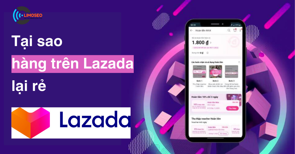 tại sao hàng trên lazada lại rẻ