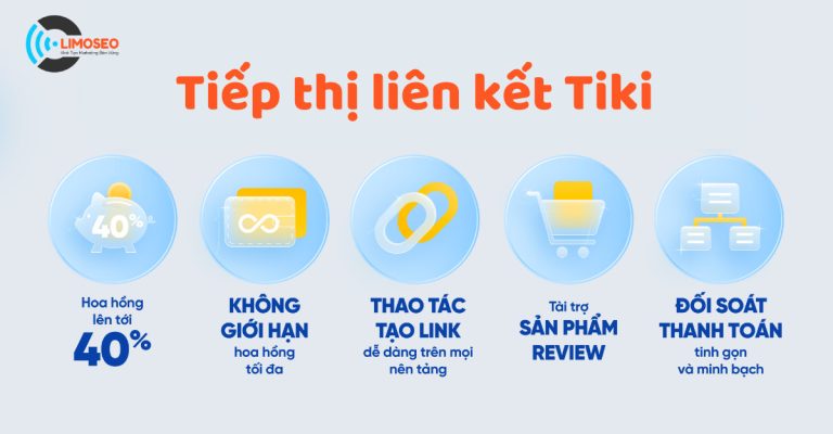 tiếp thị liên kết Tiki