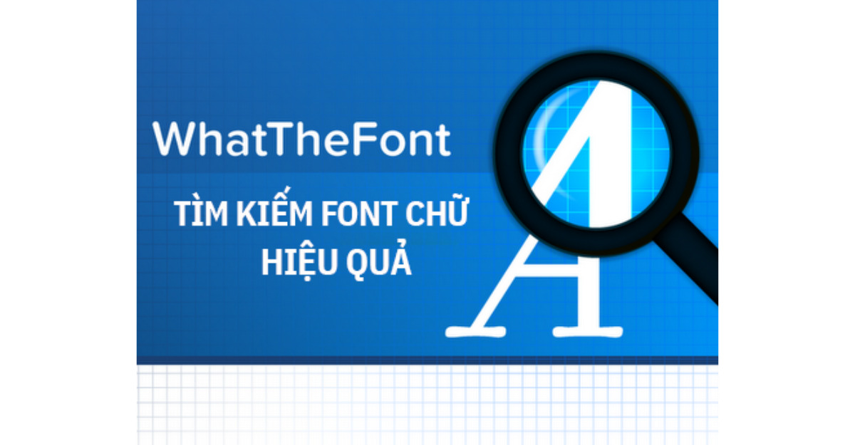 tìm font chữ trong Photoshop