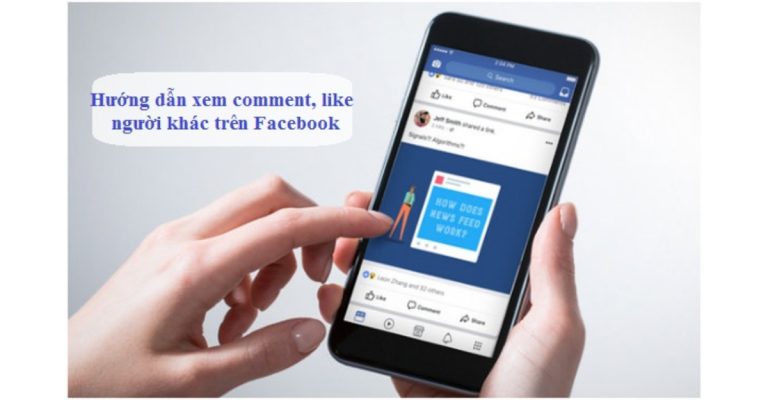 xem comment của người khác trên facebook