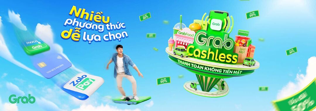 Hướng dẫn tích điểm khi thanh toán Zalo Pay trên Grab