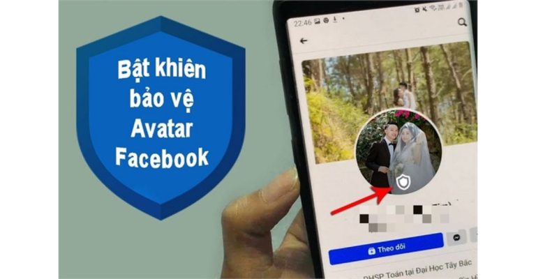 bật khiên bảo vệ ảnh đại diện facebook