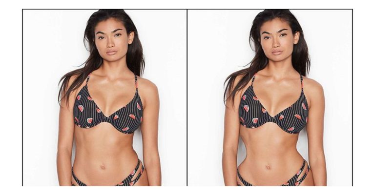 bóp eo trong Photoshop