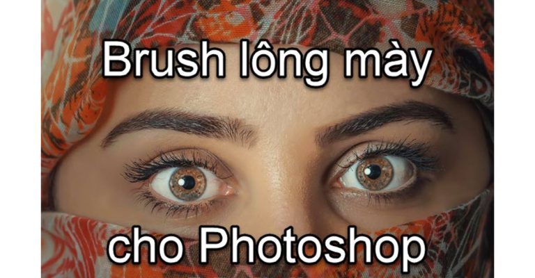 brush lông mày Photoshop