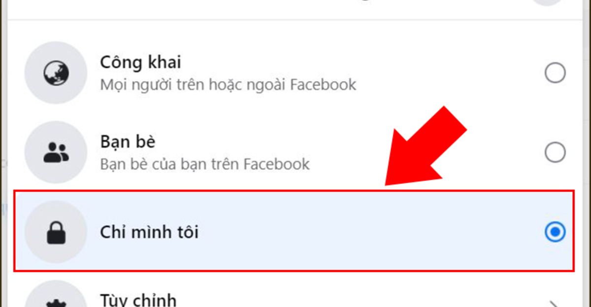 cách ẩn tình trạng mối quan hệ trên facebook
