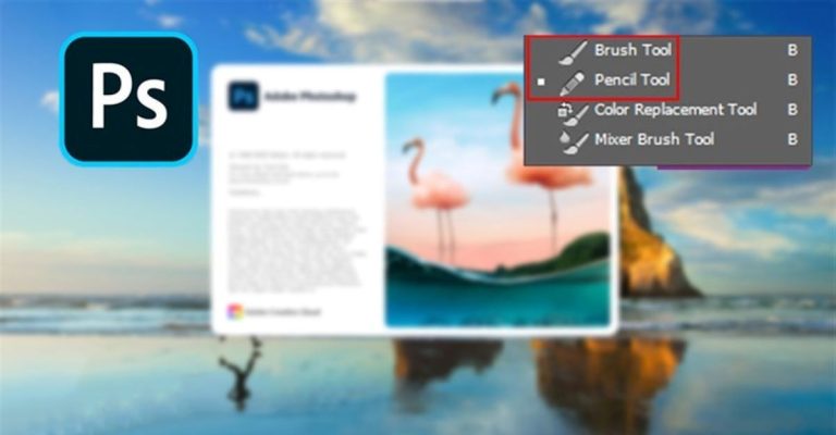 cách chỉnh brush trong photoshop