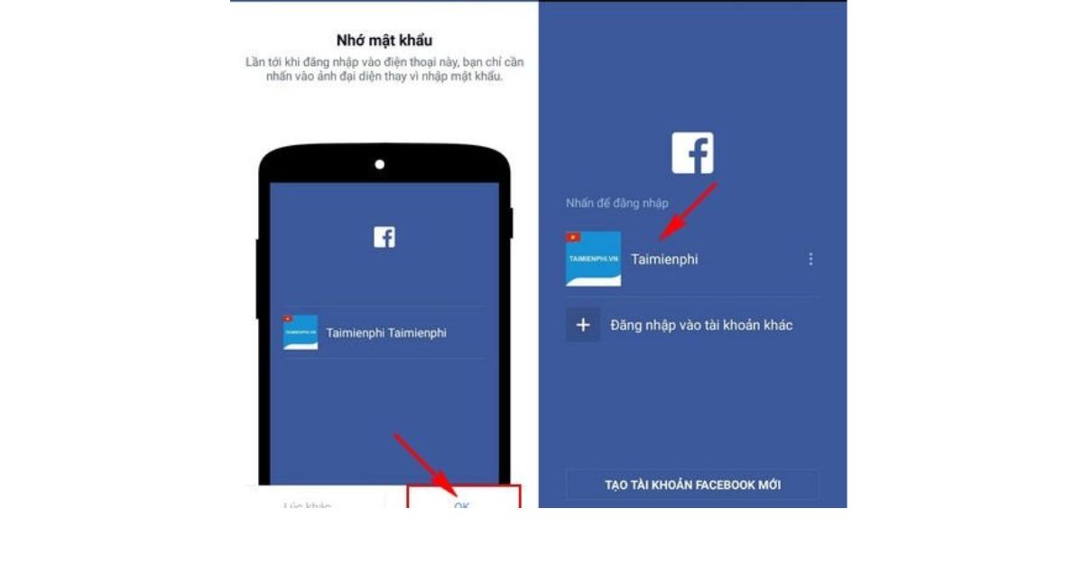 cách đăng nhập facebook bằng ảnh đại diện đơn giản