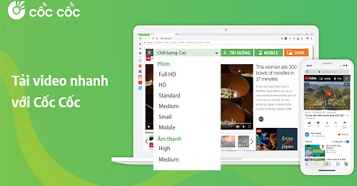 cách download video livestream trên nhóm kín bằng cách sử dụng trình duyệt cốc cốc