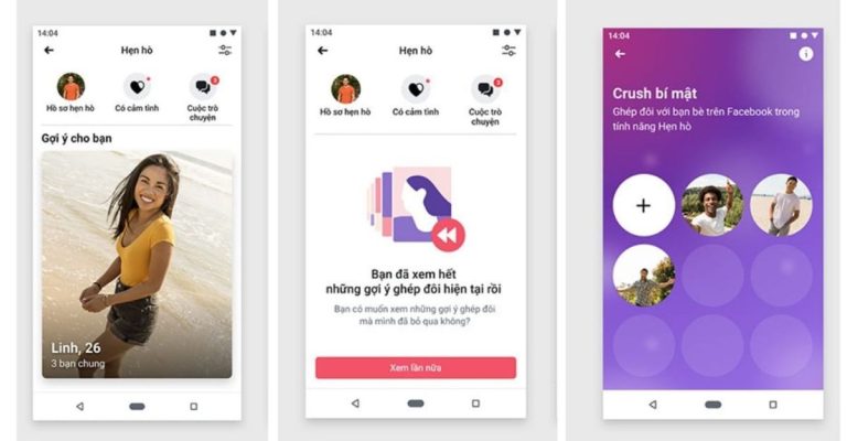 cách hẹn hò trên facebook bằng máy tính