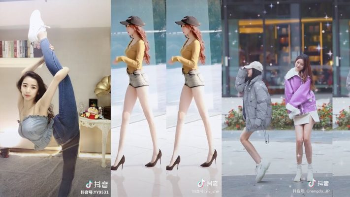 cách kéo dài chân trên tiktok