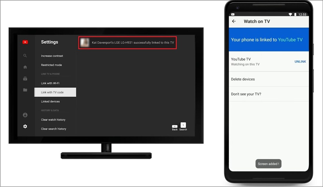 cách kết nối youtube điện thoại với tivi