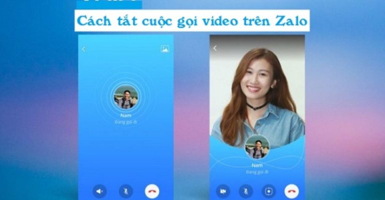 cách tắt cuộc gọi video trên zalo