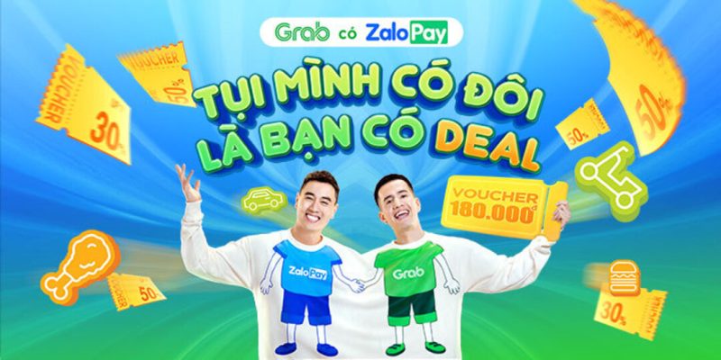 cách thanh toán zalo pay trên grab