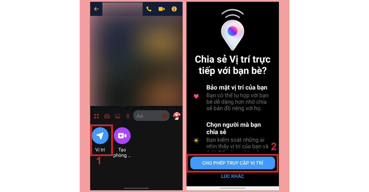 Chia sẻ vị trí trên Facebook là gì