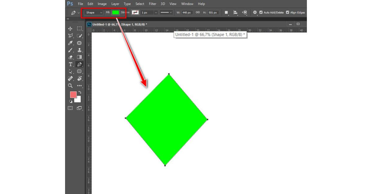 chuyển vùng chọn thành path trong Photoshop