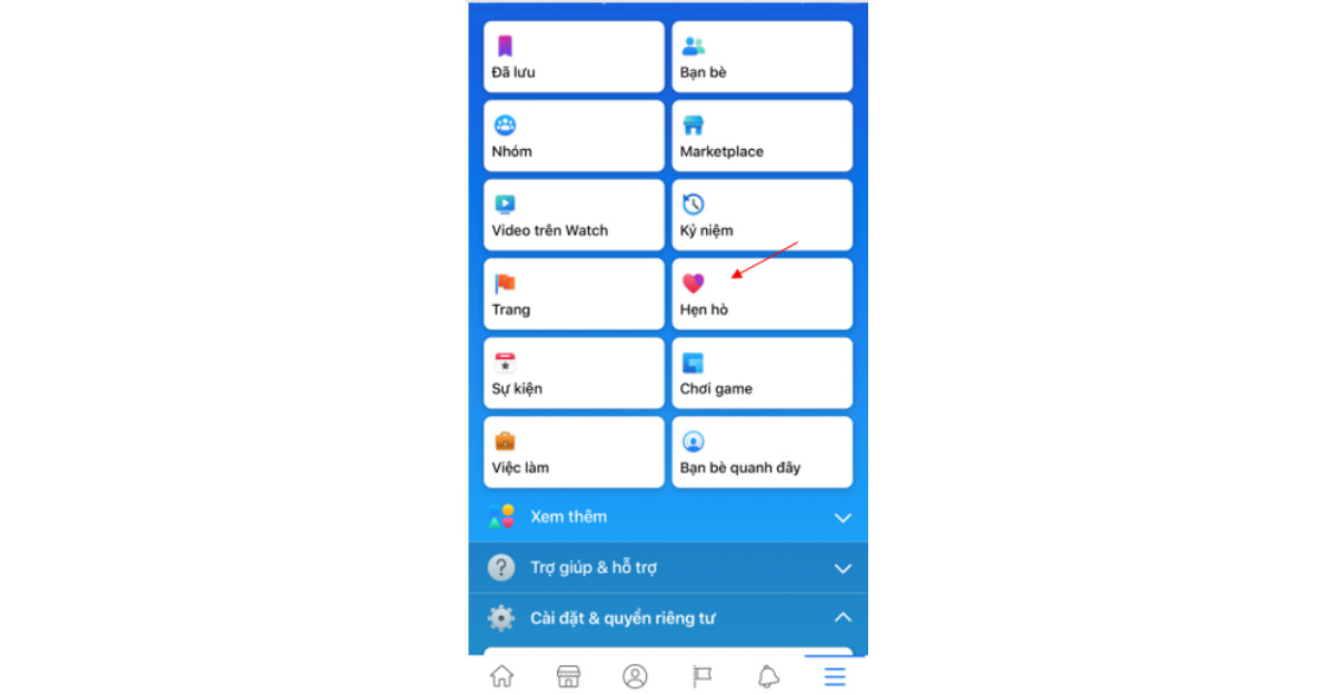 Hướng dẫn cách bật chế độ hẹn hò trên Facebook
