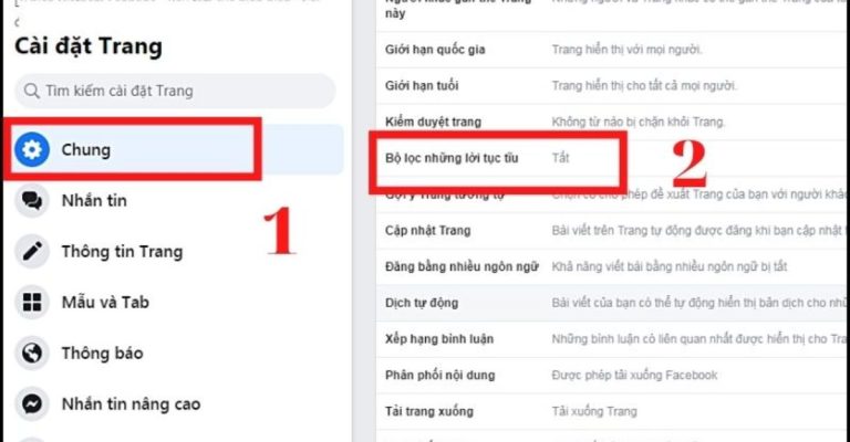 hướng dẫn cách chặn comment trên fanpage hiệu quả