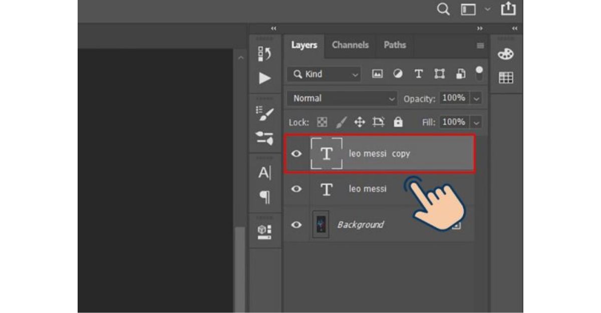 Hướng dẫn cách làm mờ chữ trong Photoshop bằng bộ lọc Motion Blur