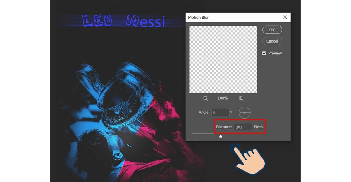 Hướng dẫn cách làm nhòe chữ trong Photoshop