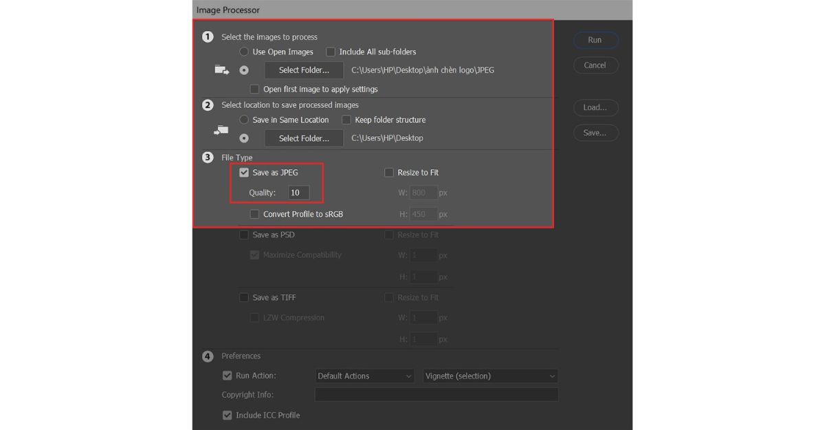 Hướng dẫn chèn logo hàng loạt trong Photoshop bằng cách sử dụng Actions