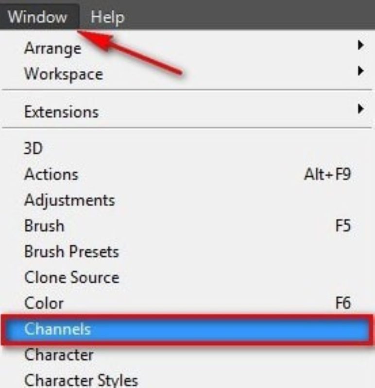 hướng dẫn tách màu trong photoshop