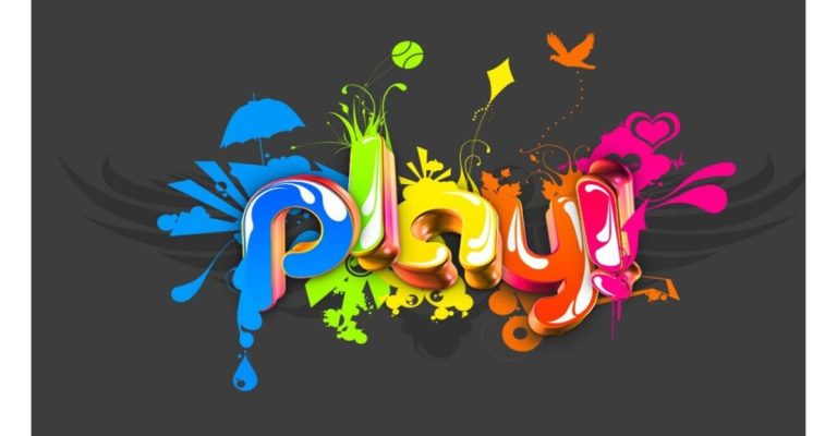 làm chữ nổi bằng Photoshop