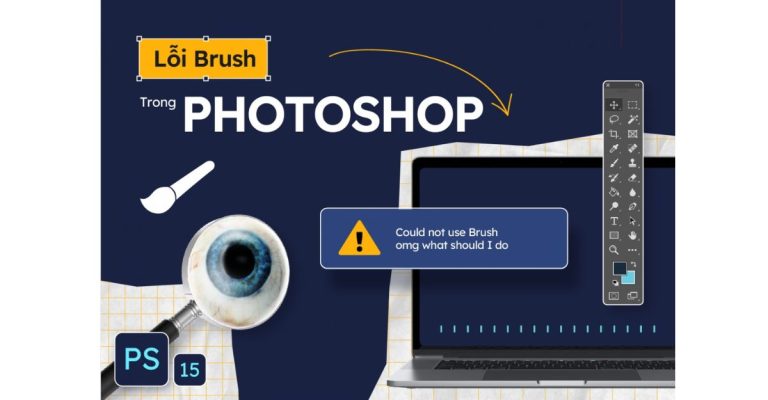 lỗi brush Photoshop