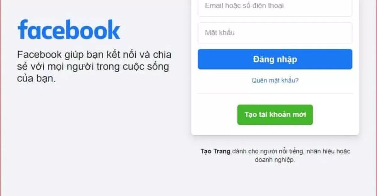 lợi ích của việc đăng nhập facebook bằng ảnh đại diện