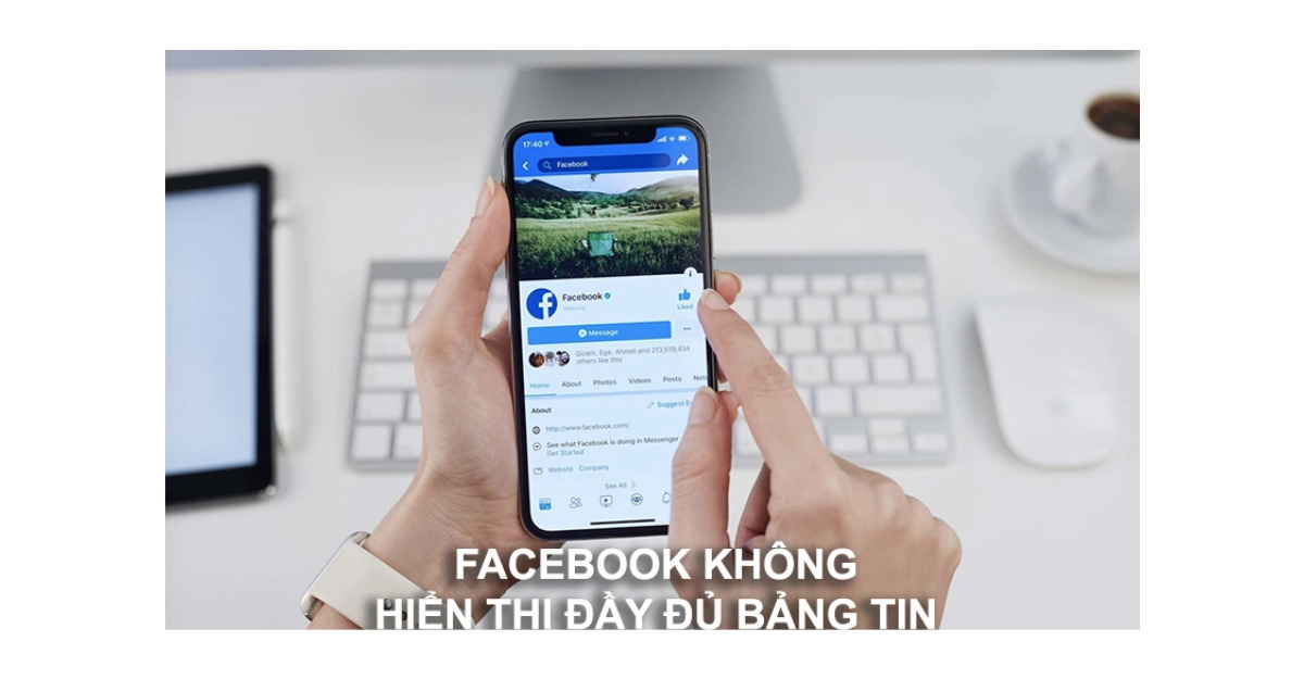 Tại sao Facebook không xem được bảng tin