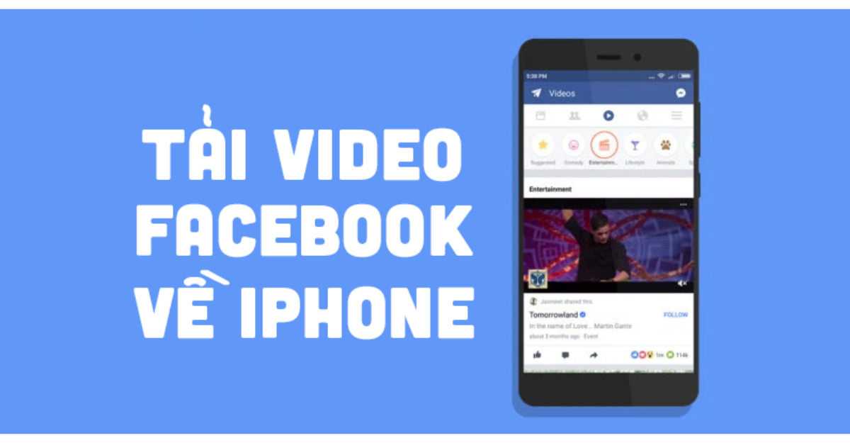 tải video facebook về iphone