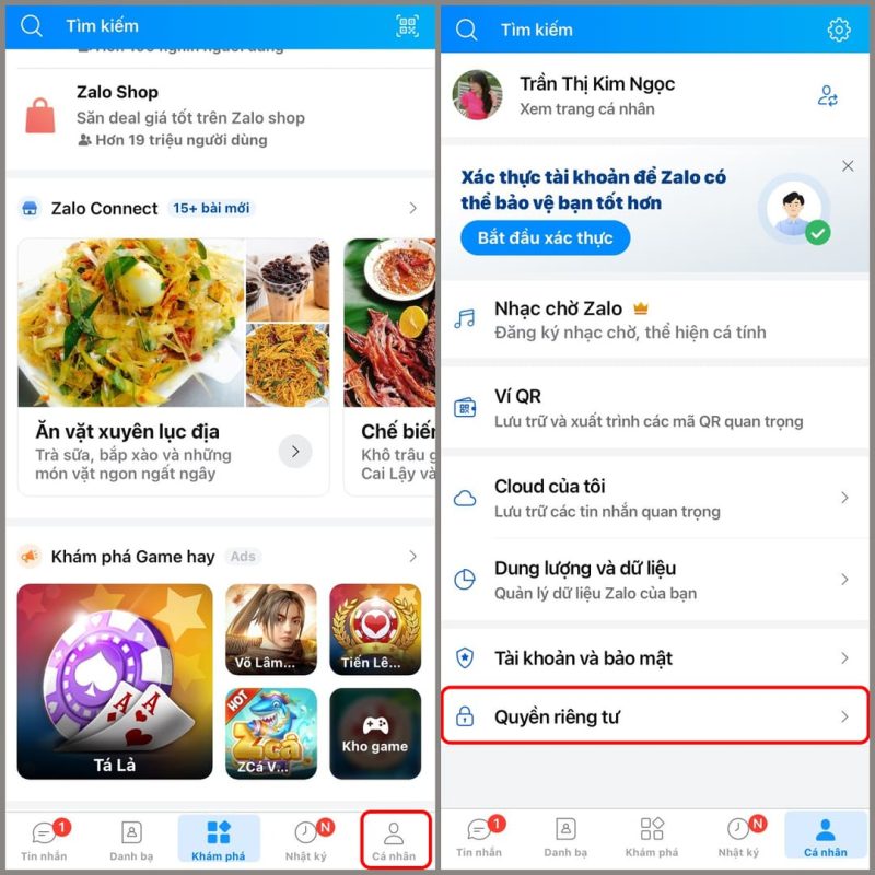 tắt đồng bộ danh bạ zalo trên android