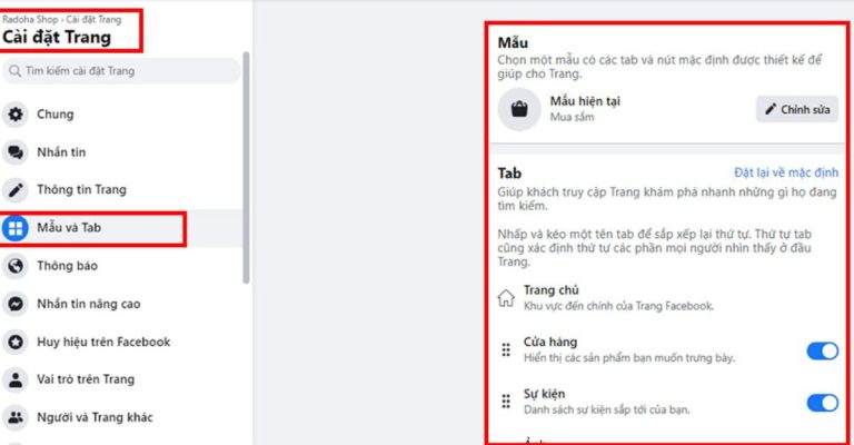 thêm tab cho fanpage
