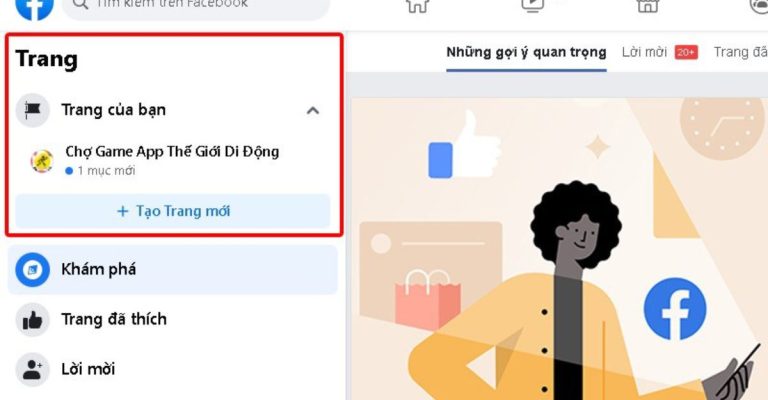 thiết lập quyền quản trị fanpage