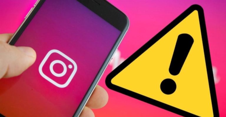 vào instagram bị văng ra