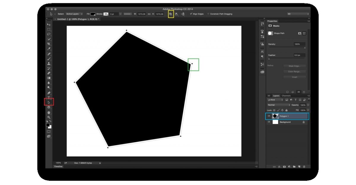 vẽ hình trong Photoshop