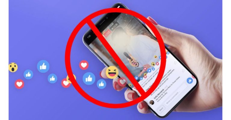 video phát trực tiếp trên facebook bị mất