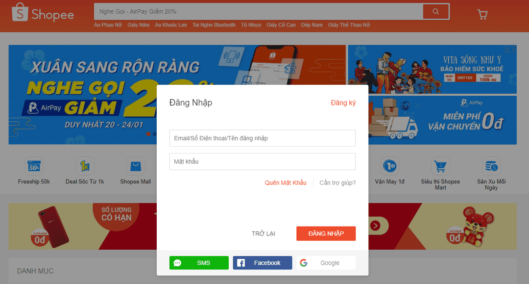 Cách kiểm tra tổng số tiền đã mua trên Shopee bằng máy tính