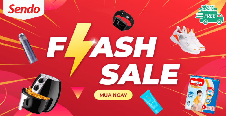 Lợi ích của việc mua hàng Flash Sale trên Sendo