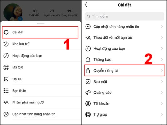 ẩn trạng thái online trên Instagram