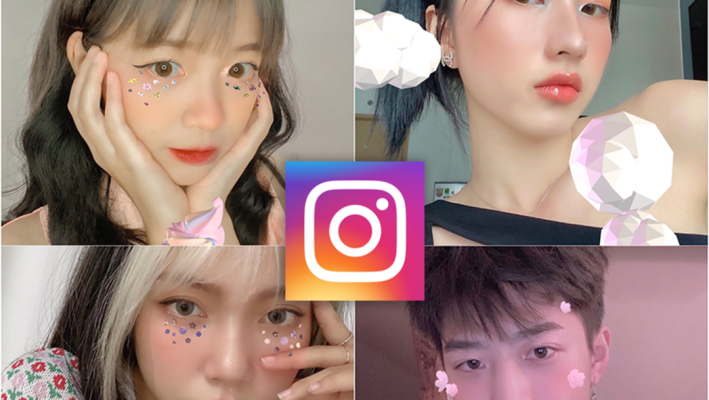 Các filter đẹp trên Instagram có son