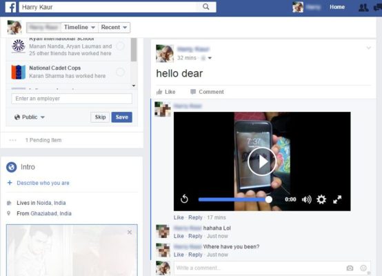 cách bình luận video trên facebook