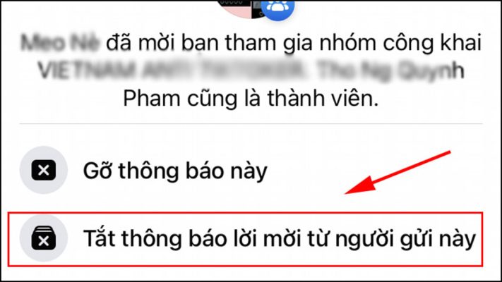 cách chặn người khác thêm mình vào nhóm trên facebook