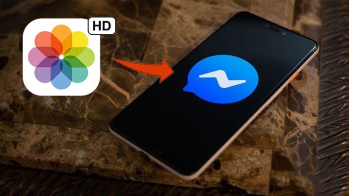 cách gửi ảnh hd qua messenger