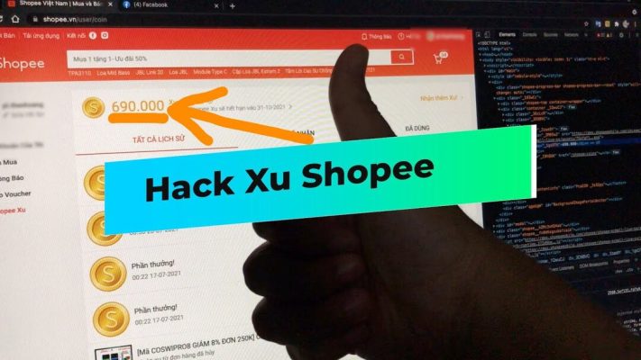 cách hack xu shopee