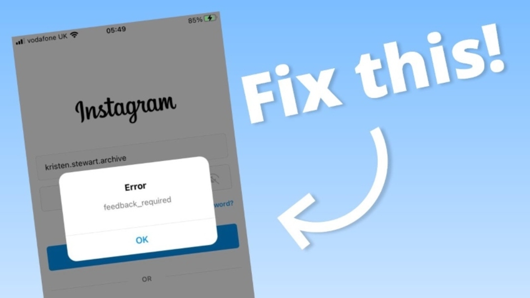 Cách khắc phục Instagram không thể làm mới nguồn cấp dữ liệu