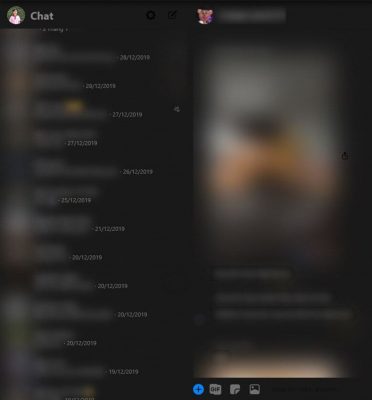 cách làm mờ ảnh trên messenger