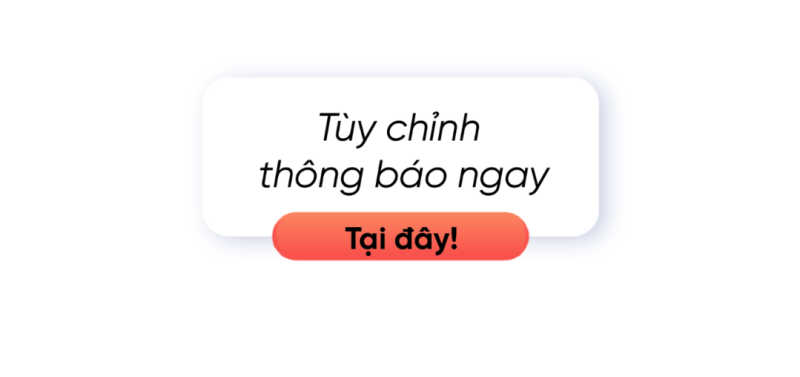 cách tắt thông báo tiki