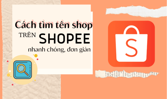 cách tìm kiếm shop trên shopee