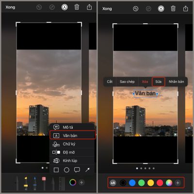 chèn chữ vào ảnh trên Instagram