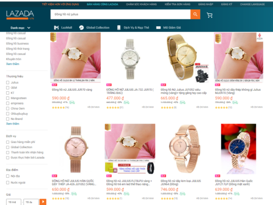 có nên mua đồng hồ trên lazada
